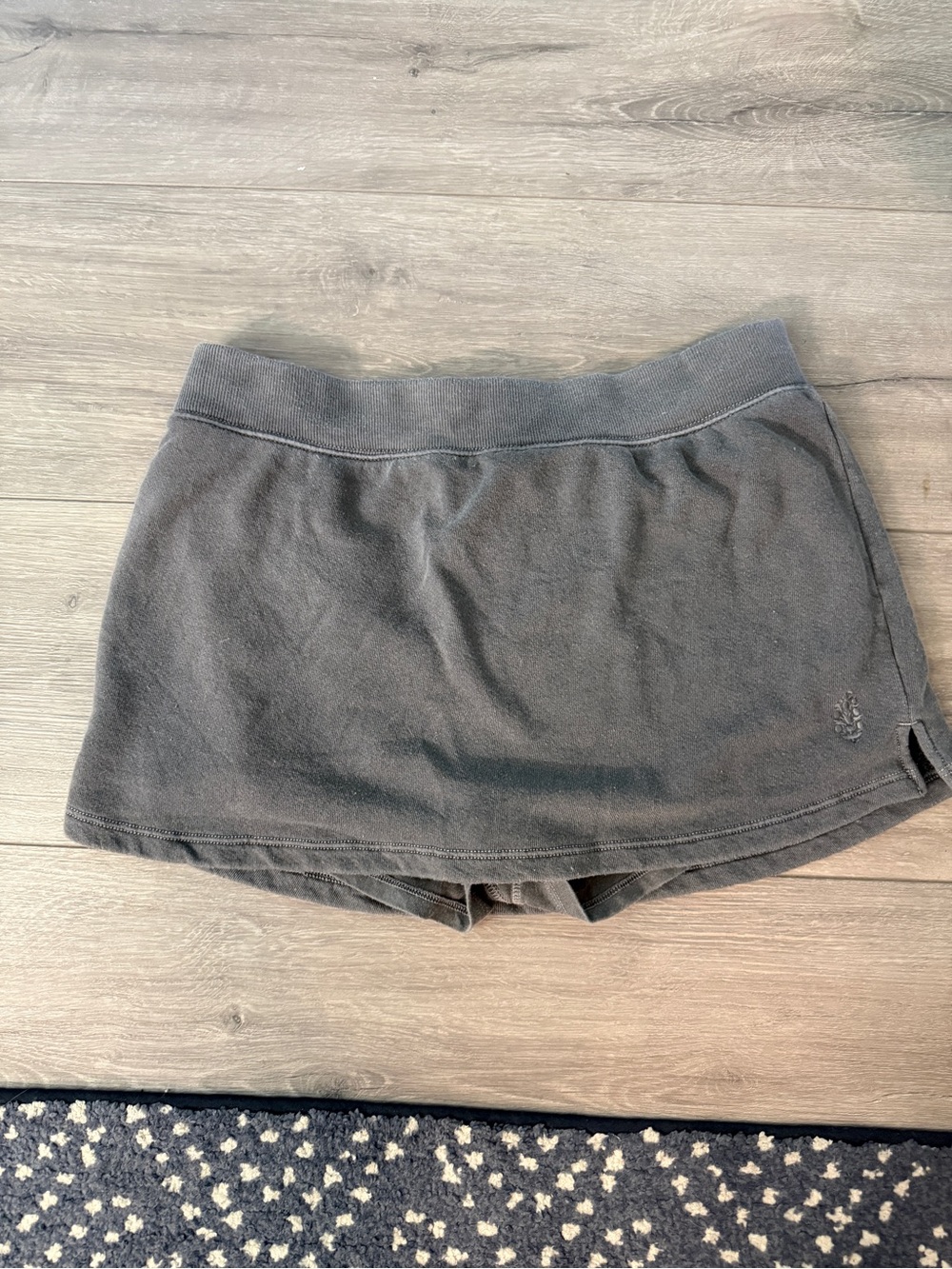Free People Charcoal Gray Skort XL BNWOT